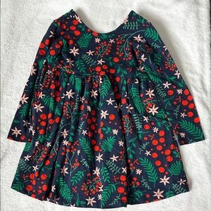 Hanna Andersson Navy Holiday Dress